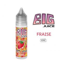 FRAISE E-LIQUIDE 50ML BIG JUICE
