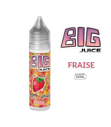 FRAISE E-LIQUIDE 50ML BIG JUICE