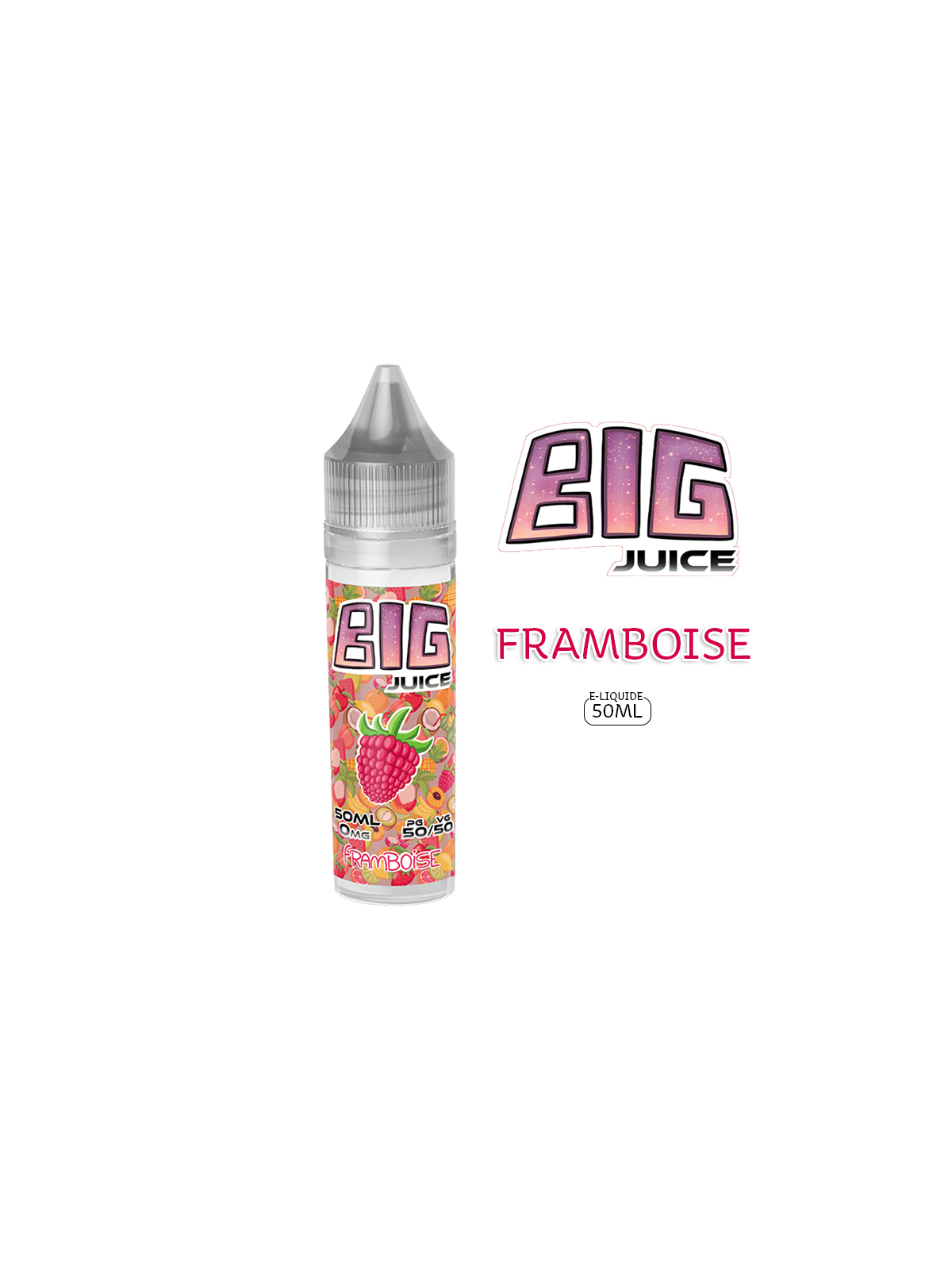 FRAMBOISE E-LIQUIDE 50ML BIG JUICE