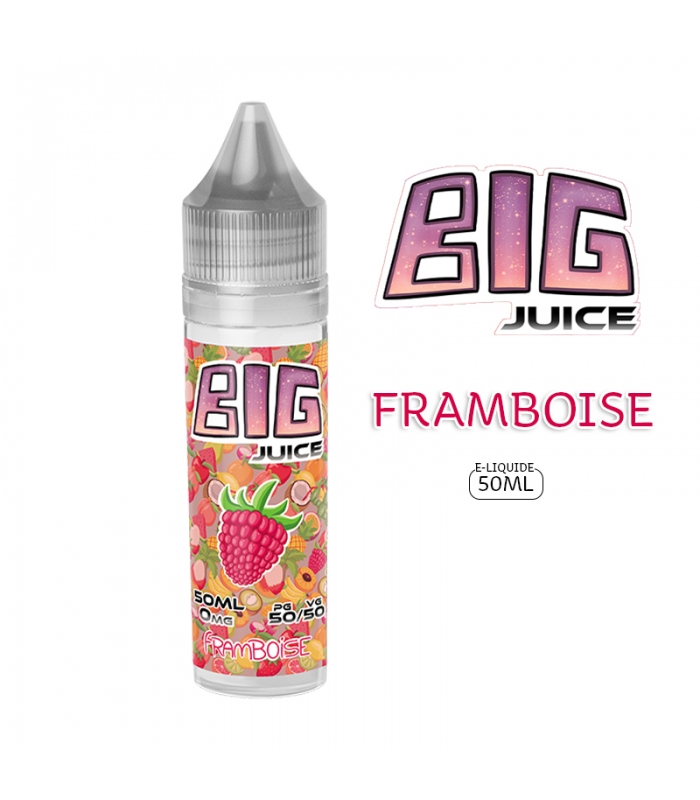 FRAMBOISE E-LIQUIDE 50ML BIG JUICE