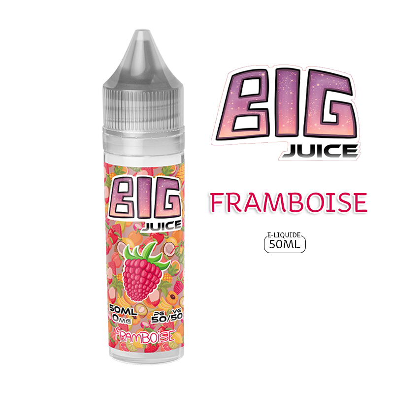FRAMBOISE E-LIQUIDE 50ML BIG JUICE