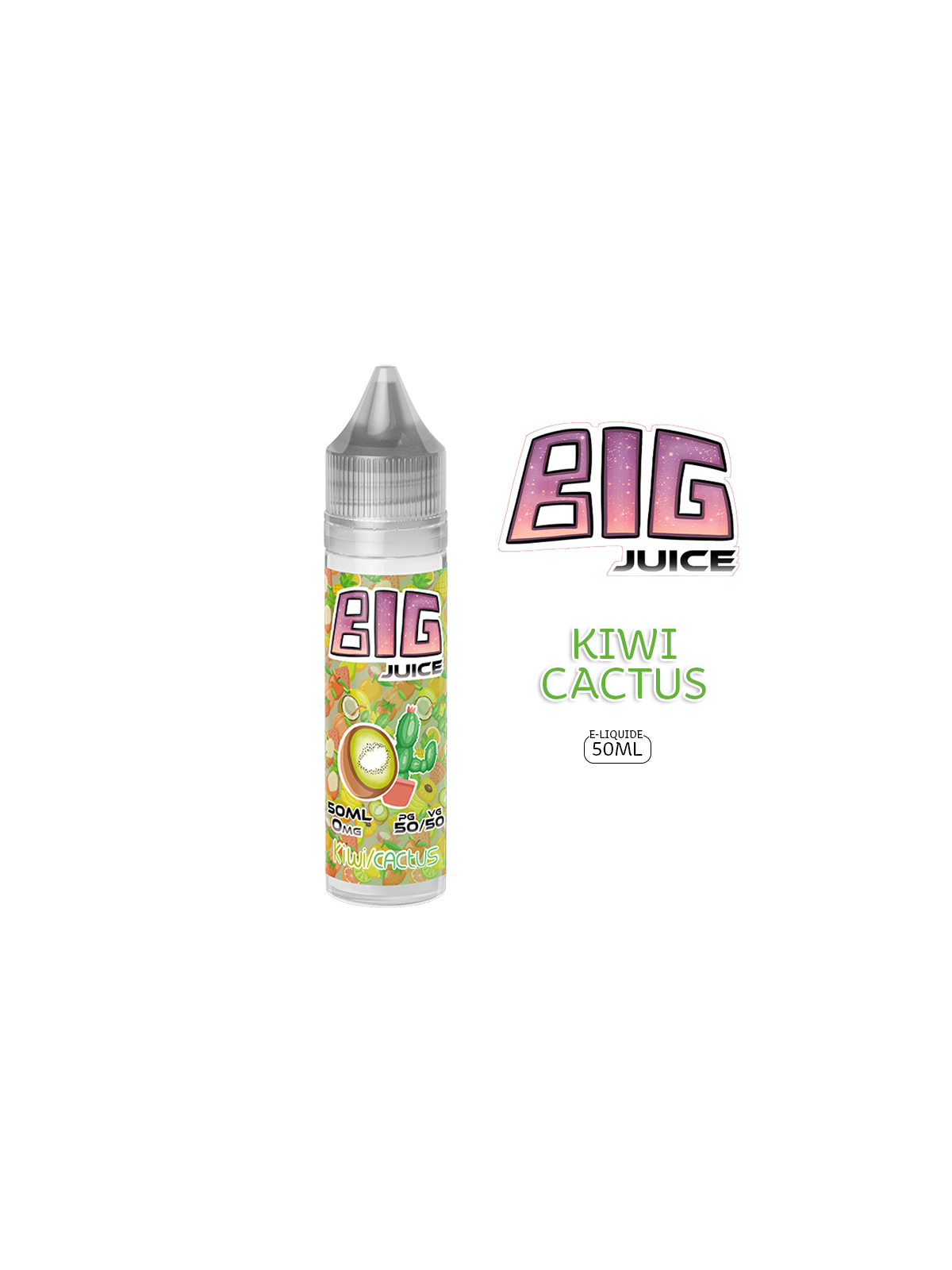 KIWI CACTUS E-LIQUIDE 50ML BIG JUICE