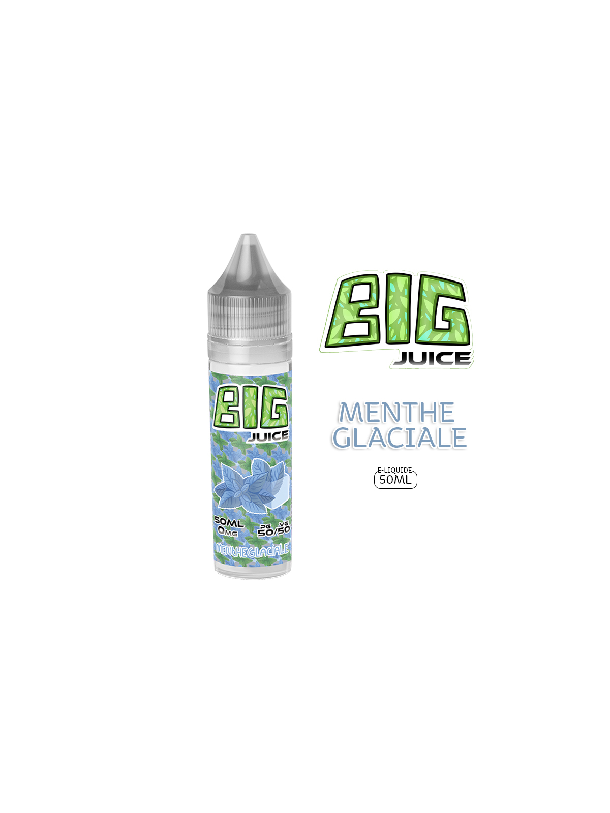 MENTHE GLACIALE E-LIQUIDE 50ML BIG JUICE