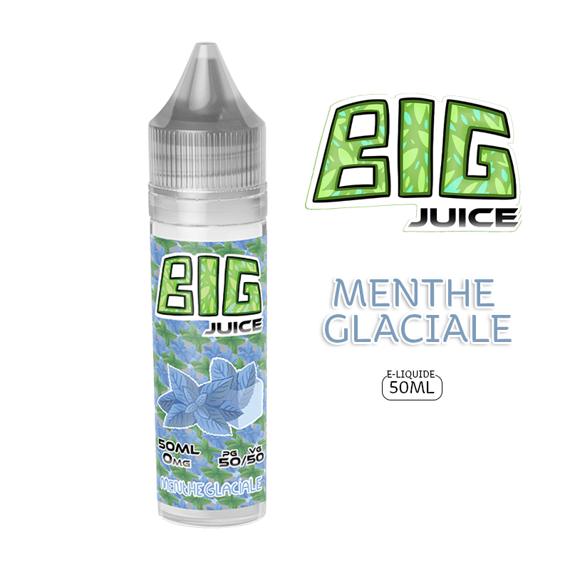MENTHE GLACIALE E-LIQUIDE 50ML BIG JUICE