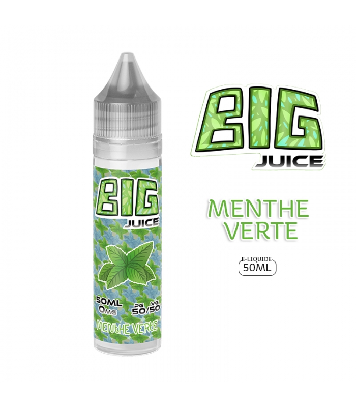 MENTHE VERTE E-LIQUIDE 50ML BIG JUICE