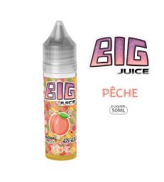 PÊCHE E-LIQUIDE 50ML BIG JUICE