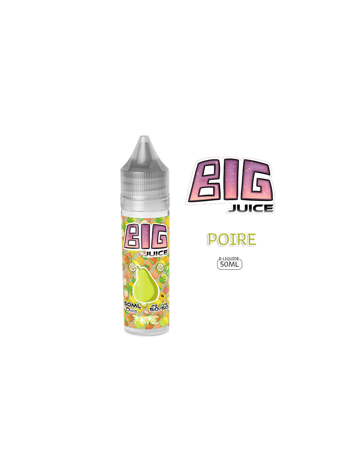 POIRE E-LIQUIDE 50ML BIG JUICE