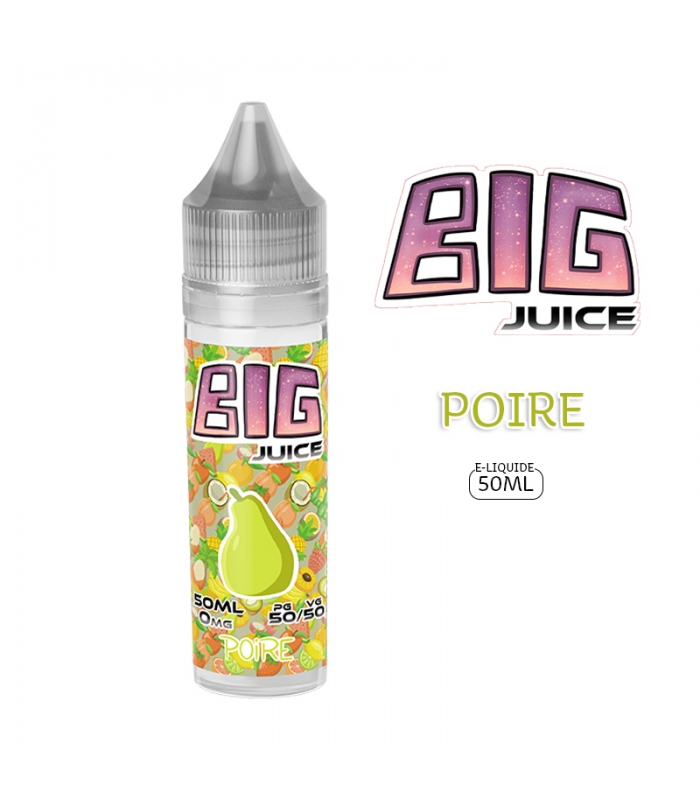 POIRE E-LIQUIDE 50ML BIG JUICE