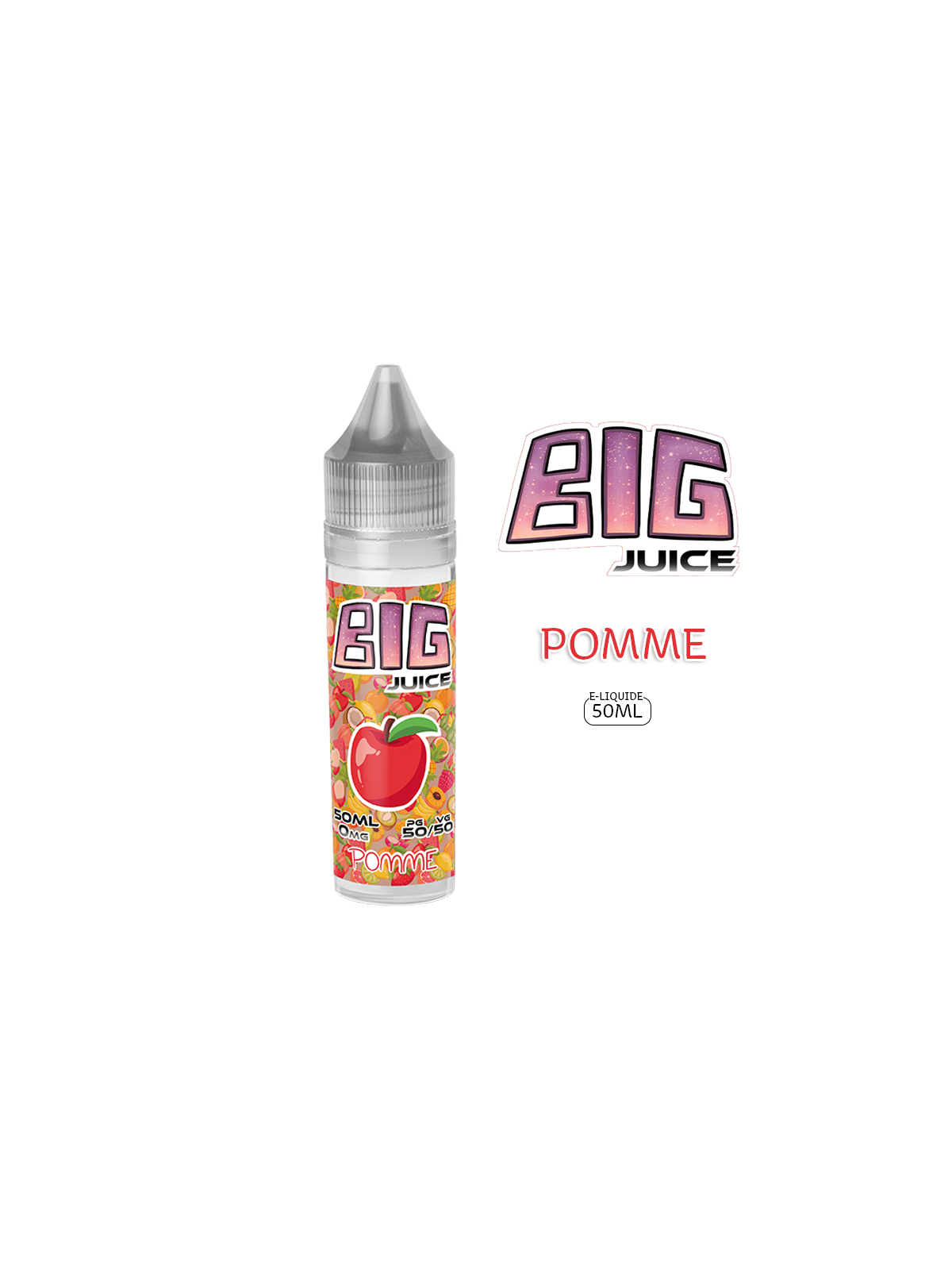 POMME E-LIQUIDE 50ML BIG JUICE