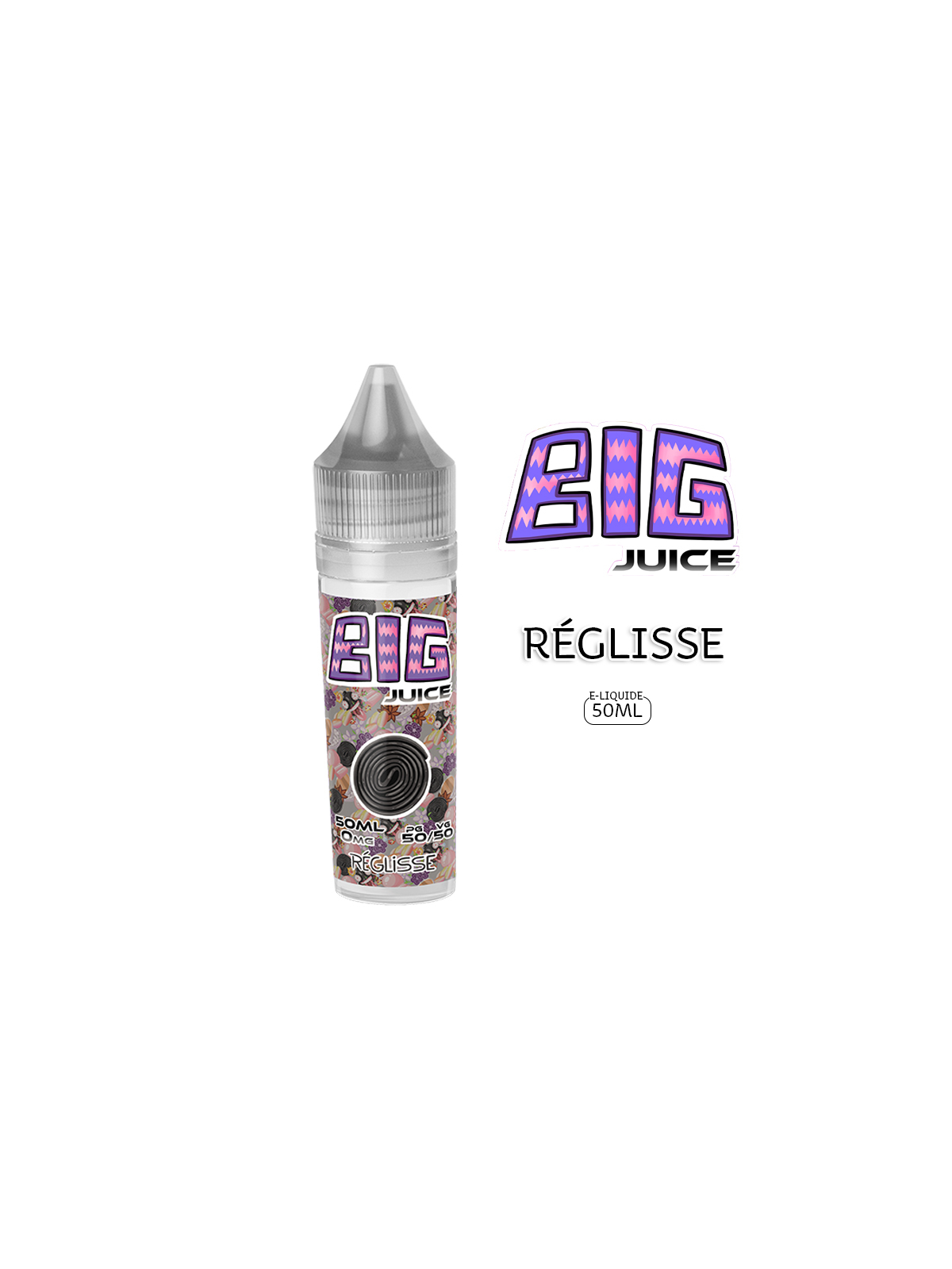 RÉGLISSE E-LIQUIDE 50ML BIG JUICE