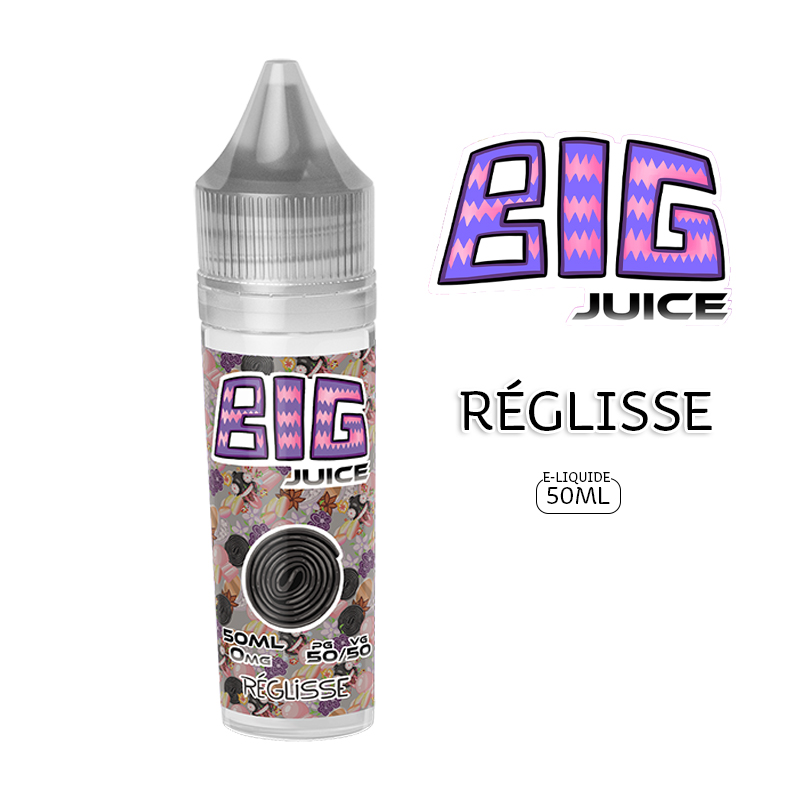 RÉGLISSE E-LIQUIDE 50ML BIG JUICE