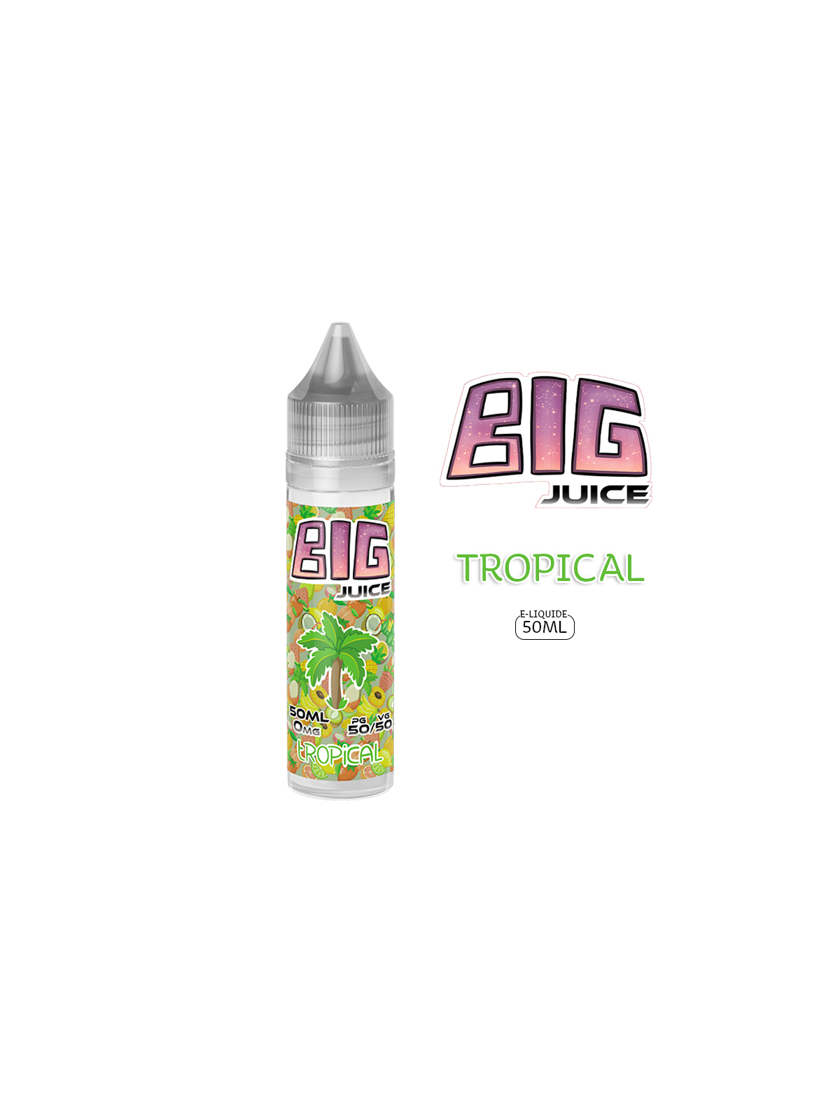 TROPICAL E-LIQUIDE 50ML BIG JUICE