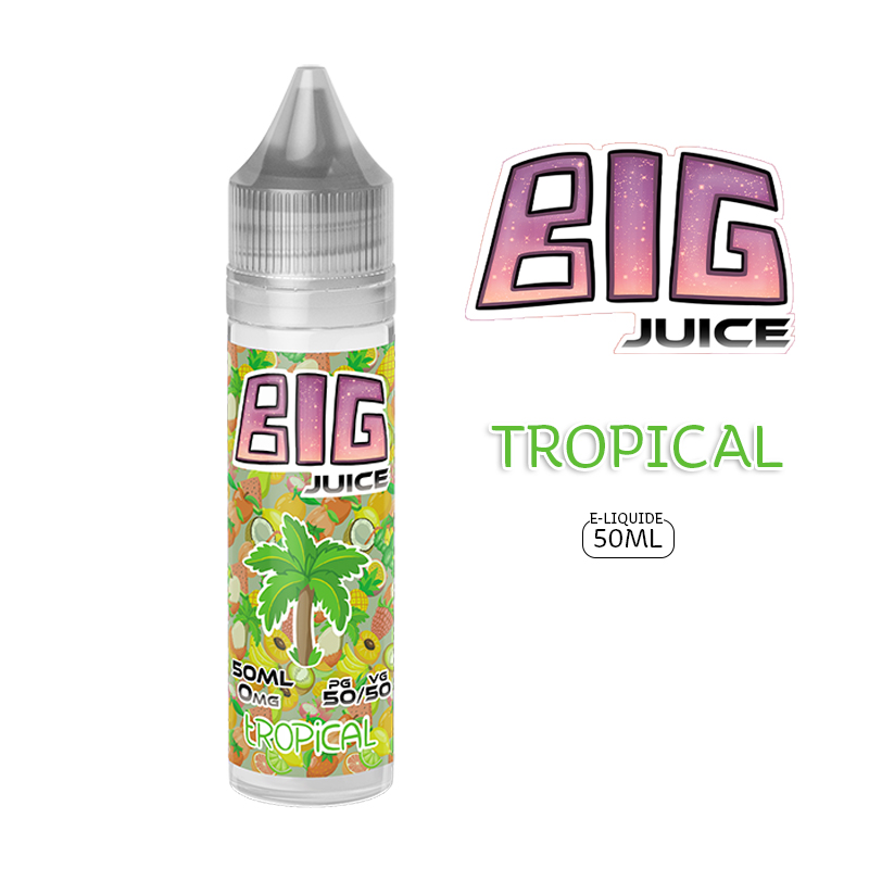 TROPICAL E-LIQUIDE 50ML BIG JUICE