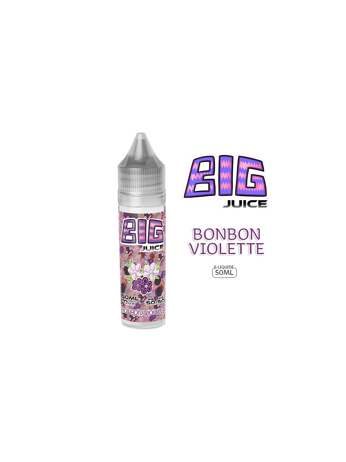 VIOLETTE E-LIQUIDE 50ML BIG JUICE
