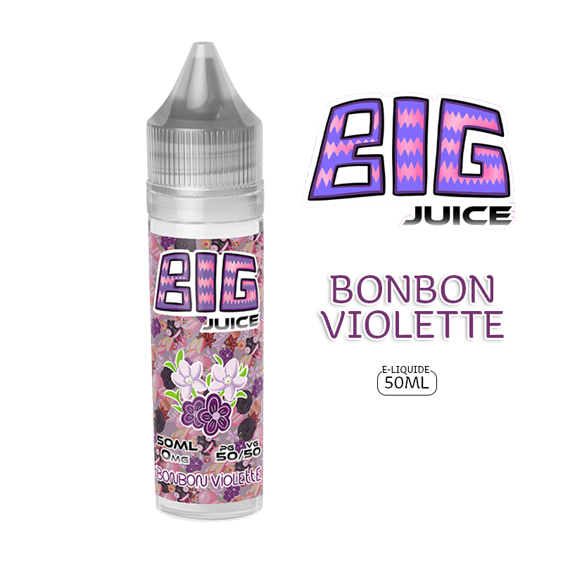 VIOLETTE E-LIQUIDE 50ML BIG JUICE