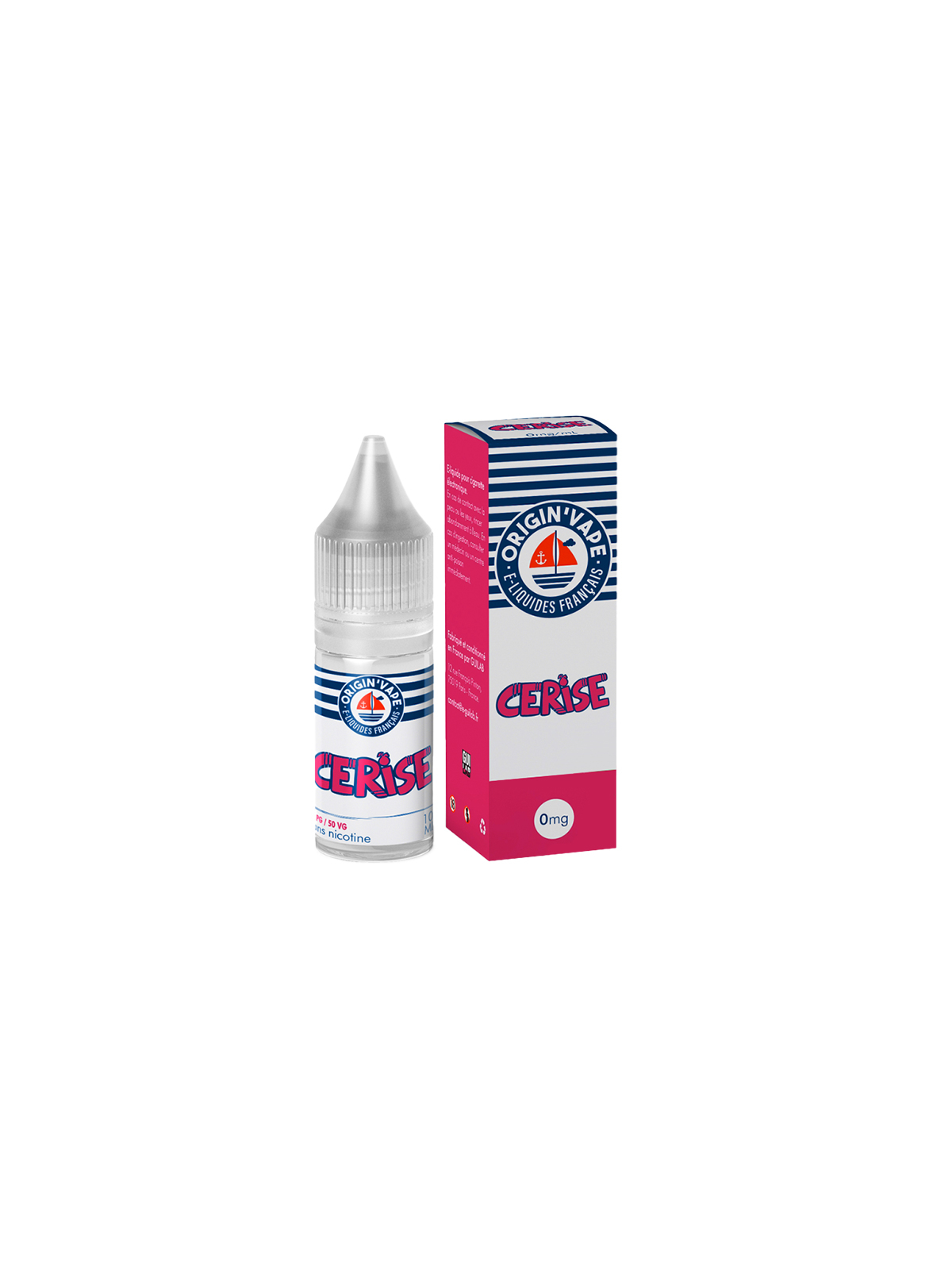E-LIQUIDE CERISE 10ML ORIGIN VAPE