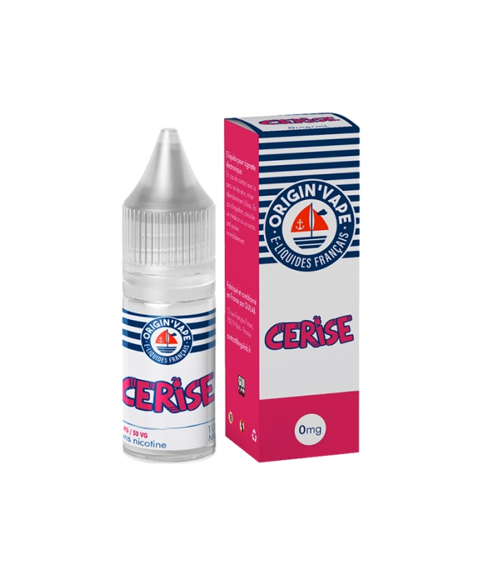 E-LIQUIDE CERISE 10ML ORIGIN VAPE