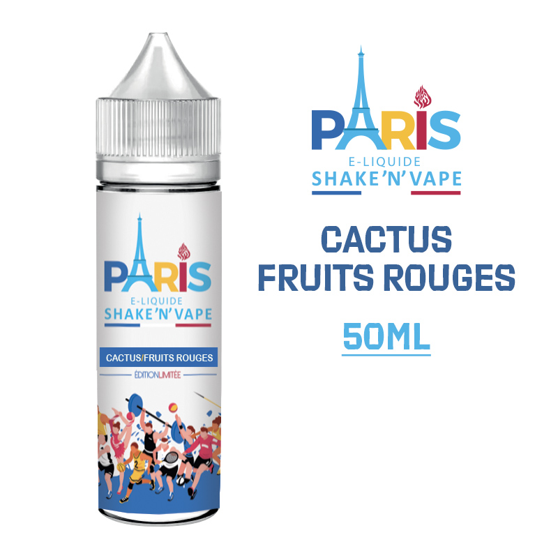 CACTUS FRUITS ROUGES 50 ml E-liquide PARIS