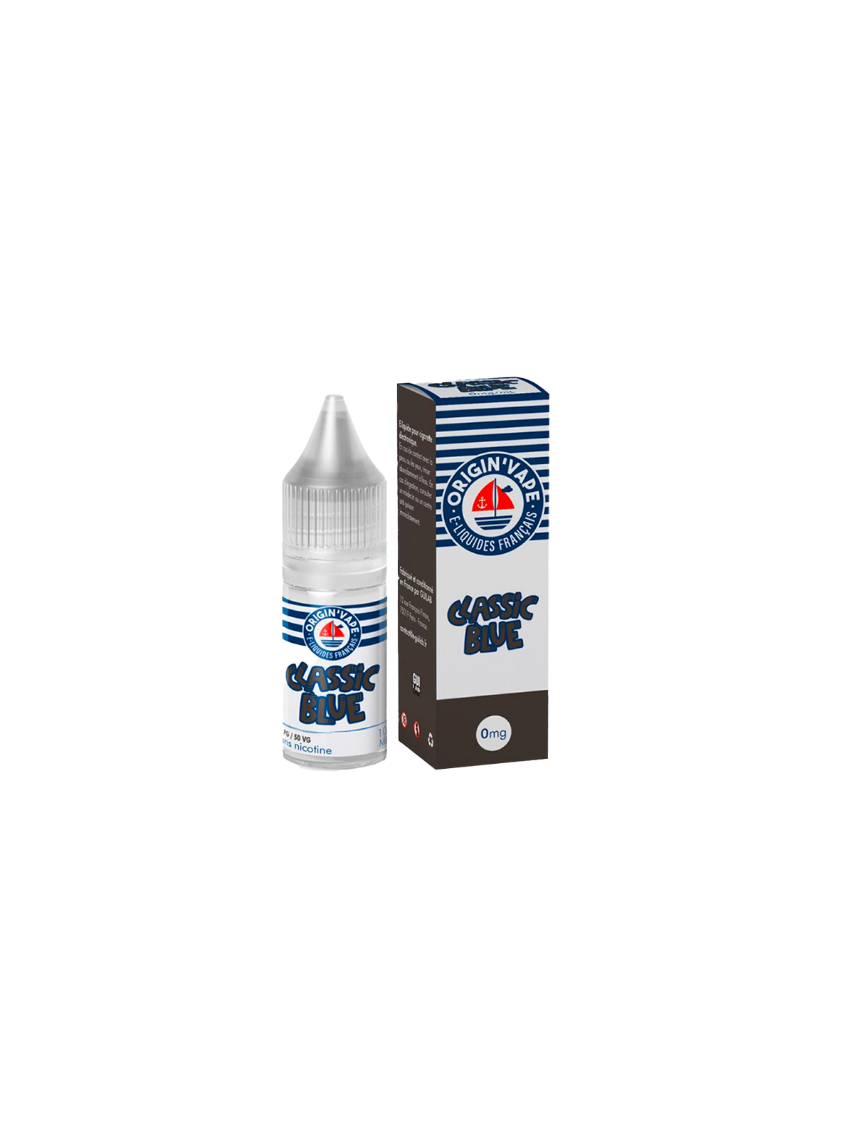 CLASSIC BLUE E-LIQUIDE 10 ml ORIGIN'VAPE
