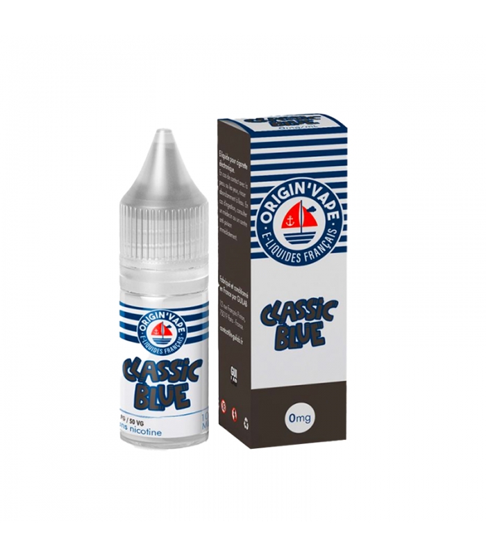 CLASSIC BLUE E-LIQUIDE 10 ml ORIGIN'VAPE