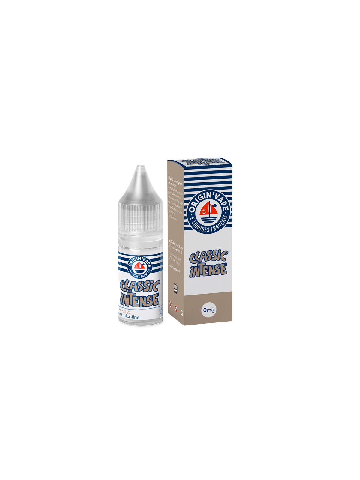 CLASSIC INTENSE E-LIQUIDE 10 ml ORIGIN'VAPE