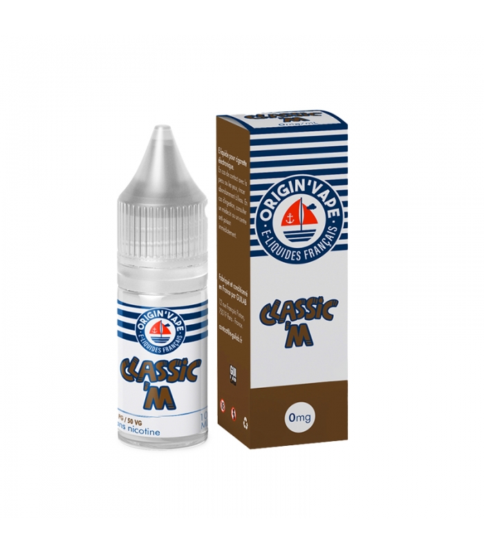 CLASSIC M E-LIQUIDE 10 ml ORIGIN'VAPE