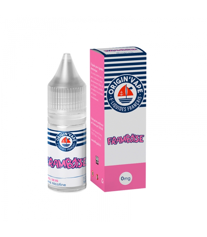 FRAMBOISE E-LIQUIDE 10 ml ORIGIN'VAPE