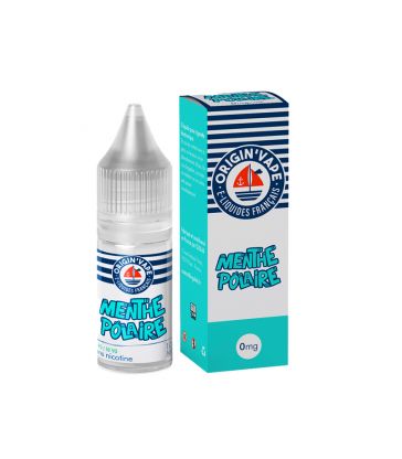 MENTHE POLAIRE E-LIQUIDE 10 ml ORIGIN'VAPE