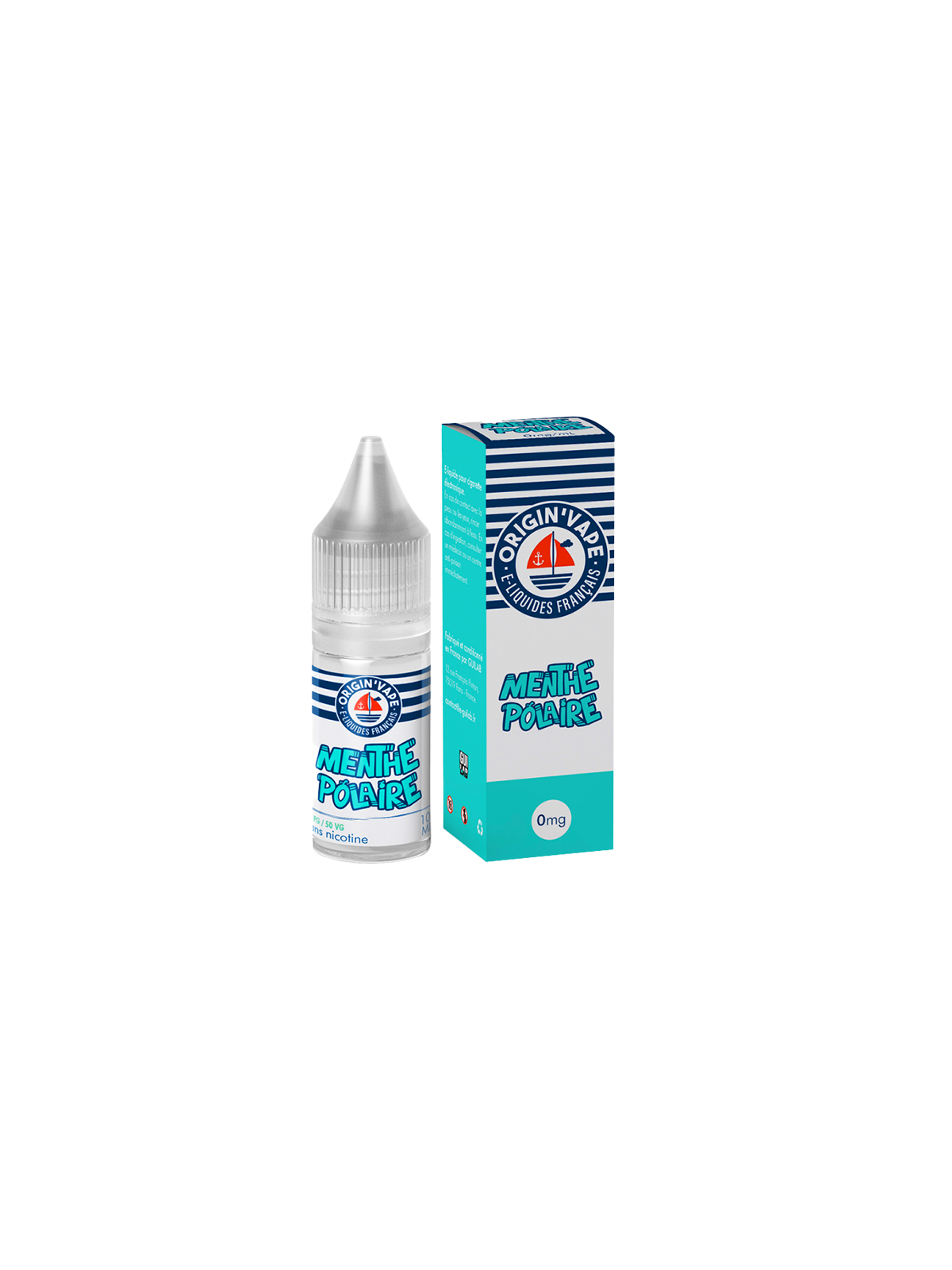 MENTHE POLAIRE E-LIQUIDE 10 ml ORIGIN'VAPE