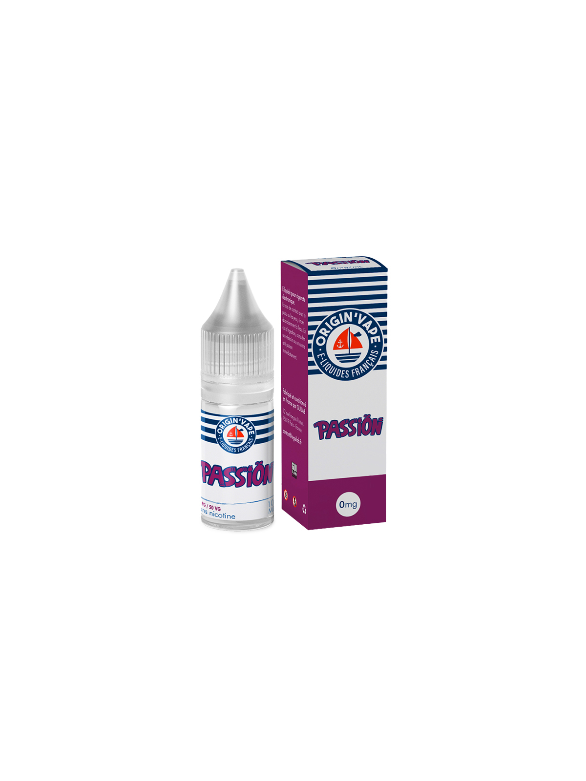 PASSION E-LIQUIDE 10 ml ORIGIN'VAPE