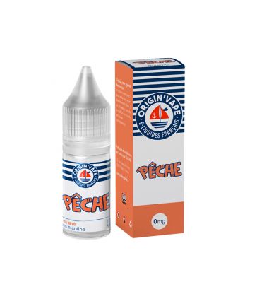PÊCHE E-LIQUIDE 10 ml ORIGIN'VAPE