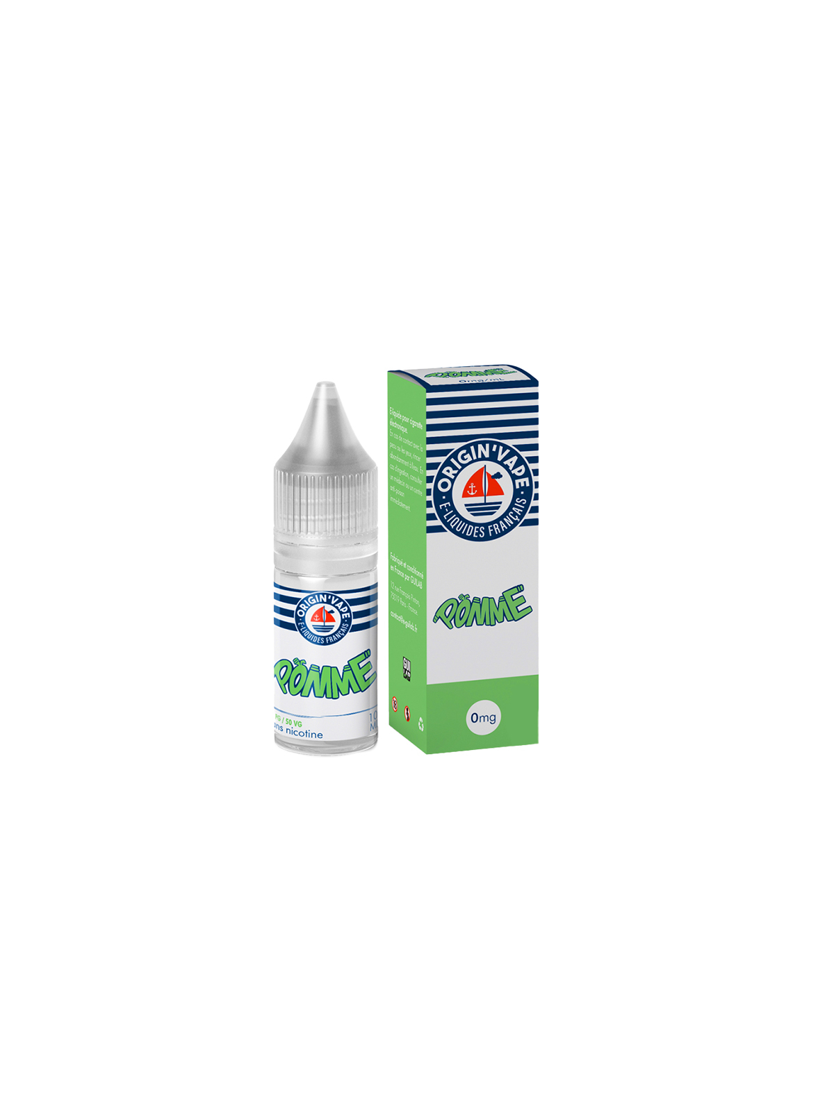 POMME E-LIQUIDE 10 ml ORIGIN'VAPE