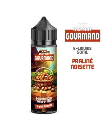 E-LIQUIDE PRALINE NOISETTE 50ml INSTANT GOURMAND