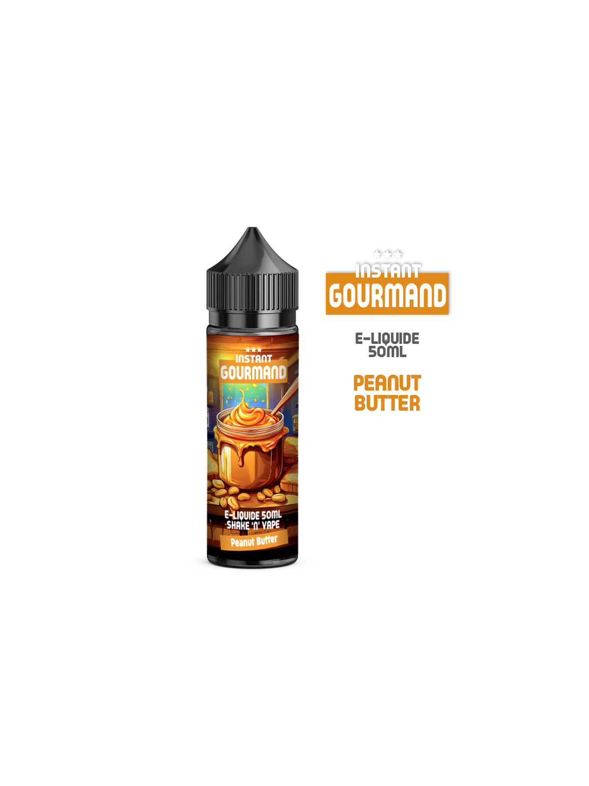 E-LIQUIDE PEANUT BUTTER 50ml INSTANT GOURMAND