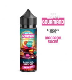 E-LIQUIDE MACARON SUCRÉ 50ml INSTANT GOURMAND