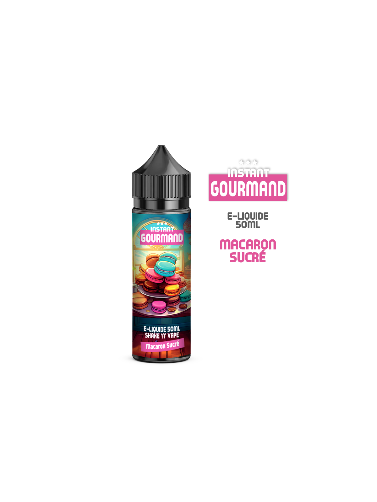 E-LIQUIDE MACARON SUCRÉ 50ml INSTANT GOURMAND