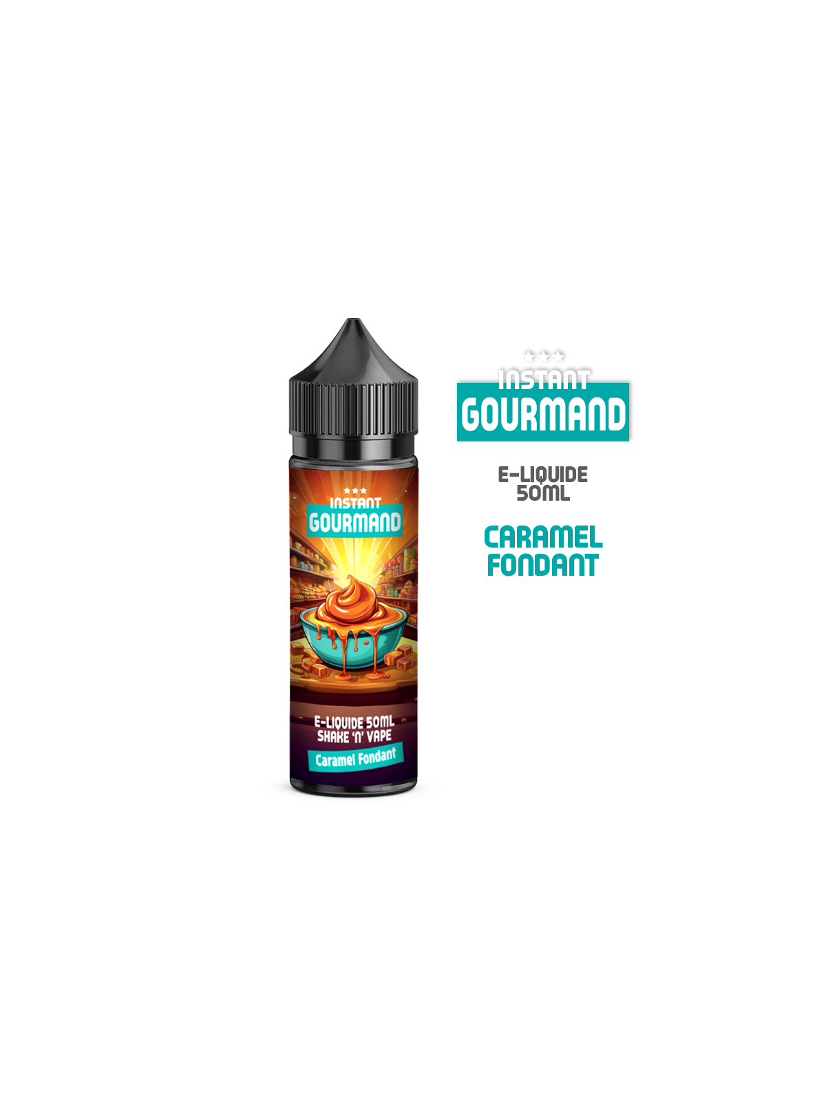 E-LIQUIDE CARAMEL FONDANT 50ml INSTANT GOURMAND