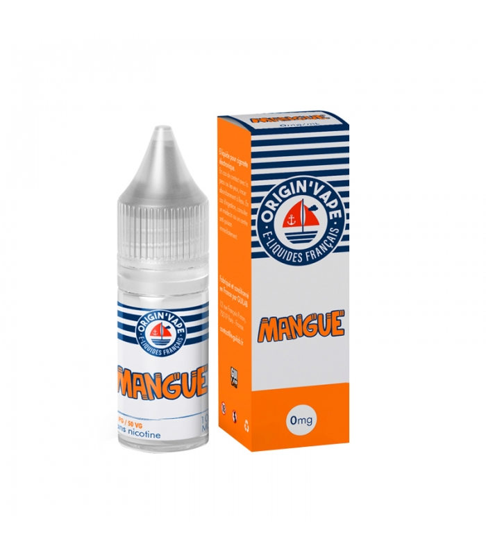 MANGUE E-LIQUIDE 10 ml ORIGIN'VAPE