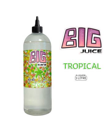 E-LIQUIDE TROPICAL 1 LITRE - BIG JUICE