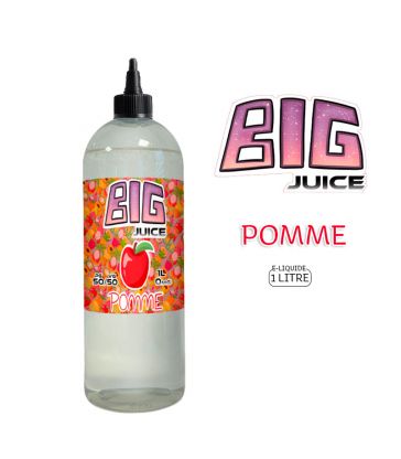 E-LIQUIDE POMME 1 LITRE - BIG JUICE