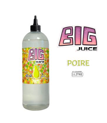 E-LIQUIDE POIRE 1 LITRE - BIG JUICE