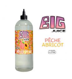 E-LIQUIDE PÊCHE ABRICOT 1 LITRE - BIG JUICE