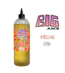 E-LIQUIDE PÊCHE 1 LITRE - BIG JUICE