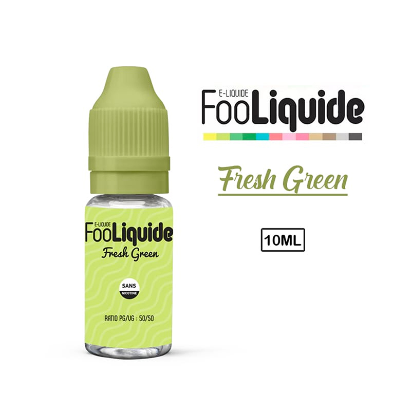 E Liquide FRESH GREEN FOOLIQUIDE