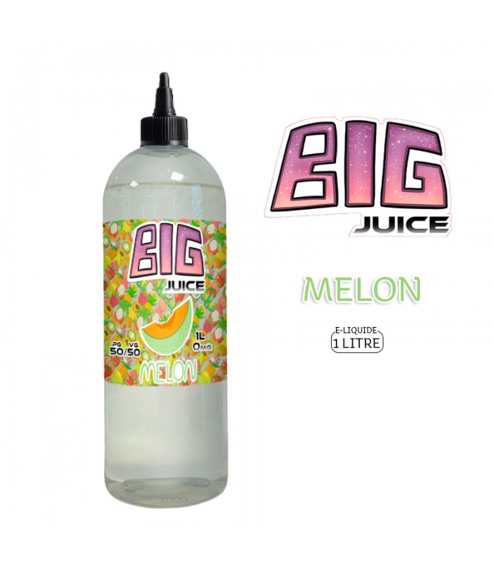 E-LIQUIDE MELON 1 LITRE - BIG JUICE