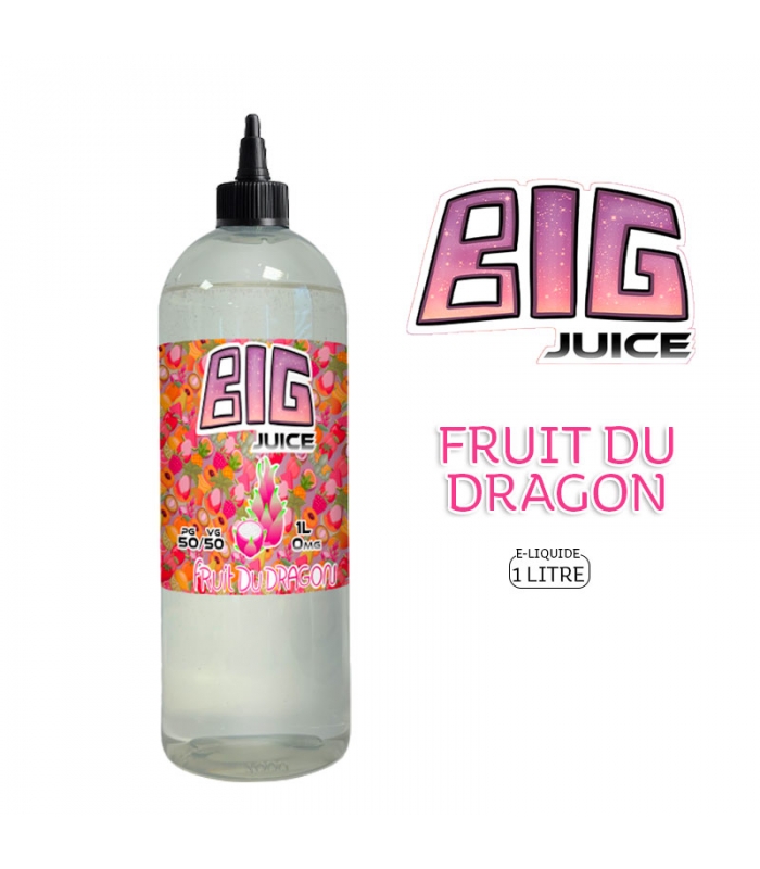 E-LIQUIDE FRUIT DU DRAGON 1 LITRE - BIG JUICE