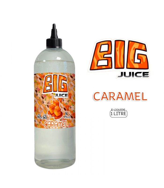 E-LIQUIDE CARAMEL 1 LITRE - BIG JUICE