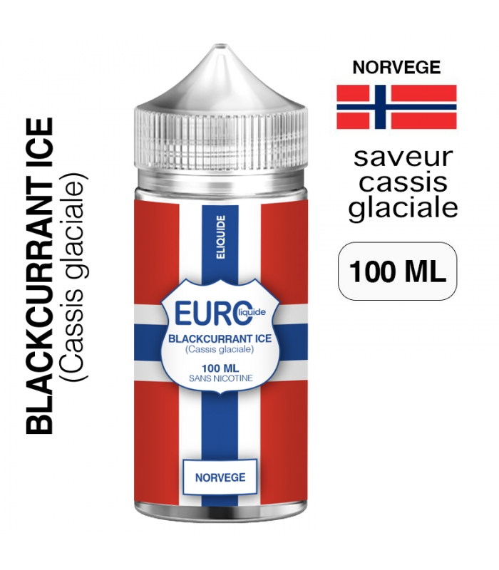 E liquide Cerise glaciale 100 ml EUROLIQUIDE NORVEGE