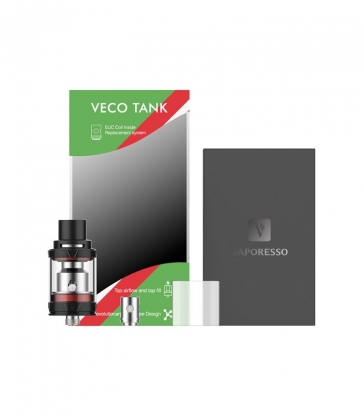ATOMISEUR VAPORESSO VECO 2 ml  0,4 Ω et 0,5 Ω