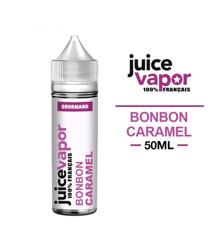 E liquide BONBON CARAMEL 50 ml JUICE VAPOR